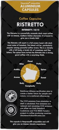 Gran Maestro Italiano - Koffiecups - Nespresso Compatibel Proefpakket - Espresso, Lungo En Meer - 10 X 20 Cups -Koffie Series Winkel 548x1200