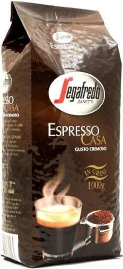 Segafredo Espresso Casa Koffiebonen - 8 X 1 Kg -Koffie Series Winkel 549x1200