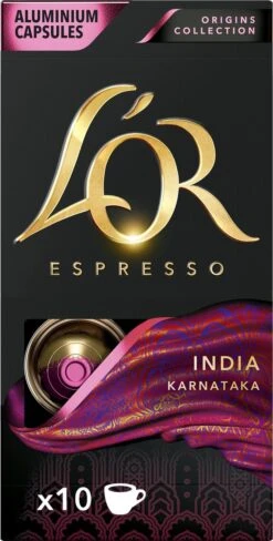 L'OR Espresso Origins India (10) - 10 X 10 Koffiecups -Koffie Series Winkel 607x1200 5