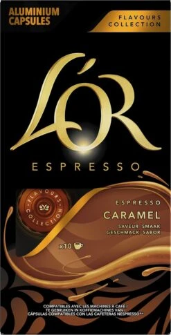 L'OR Espresso Caramel Koffiecups - 10 X 10 Capsules -Koffie Series Winkel 611x1200 2
