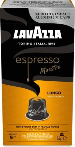 LAVAZZA Lungo 100 Stuks -Koffie Series Winkel 619x1200 1