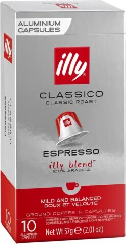 Illy Espresso Classico Koffiecups - Intensiteit 5/9 - 10 X 10 Capsules -Koffie Series Winkel 621x1200 1