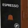 100 Capsules Epic Coffee - Espresso - Nespresso® Compatible Aluminium Capsules - RFA Keurmerk - Doos 100 Stuks -Koffie Series Winkel 646x1200
