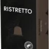 100 Capsules Epic Coffee - Ristretto - Nespresso® Compatible Aluminium Capsules - RFA Keurmerk - Doos 100 Stuks -Koffie Series Winkel 648x1200