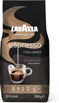 Lavazza Espresso Italiano Classico Koffiebonen - 500 Gram X6 -Koffie Series Winkel 691x1200 1