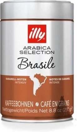Illy Arabica Selection Brazilië - Koffiebonen - 250 Gram -Koffie Series Winkel 702x1200