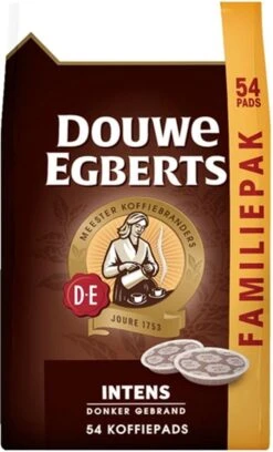 Douwe Egberts Intens Koffiepads - 4 X 54 Pads -Koffie Series Winkel 727x1200 5
