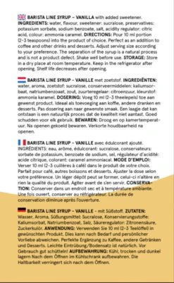 Fitcy | Koffiesiroop | Vanille | Barista Syrup | Zero | Vegan | Vetvrij | Suikervrij | Keto-vriendelijk | Koffie | Siroop | MET DOSEERPOMP | 1L -Koffie Series Winkel 739x1200 1