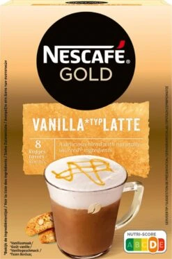 Nescafé Gold Latte Vanille Oploskoffie - 6 Doosjes à 8 Zakjes -Koffie Series Winkel 794x1200 1