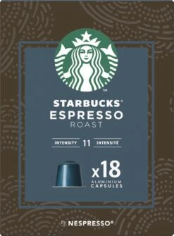 Starbucks By Nespresso Capsules Espresso Roast - 7 Doosjes à 18 Koffiecups -Koffie Series Winkel 884x1200