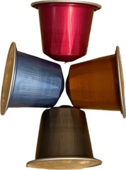 100 Capsules Epic Coffee - Espresso - Nespresso® Compatible Aluminium Capsules - RFA Keurmerk - Doos 100 Stuks -Koffie Series Winkel 892x1200