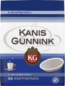 Kanis & Gunnink Cafeïnevrij Koffiepads - 10 X 36 Pads 9 Kanis & Gunnink Cafeïnevrij Koffiepads - 10 X 36 Pads -Koffie Series Winkel 898x1200