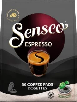 Senseo Espresso Koffiepads - 9/9 Intensiteit - 10 X 36 Pads -Koffie Series Winkel 909x1200 5