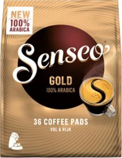 Senseo Gold Koffiepads - 5/9 Intensiteit - 10 X 36 Pads -Koffie Series Winkel 925x1200