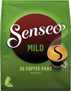 Senseo Mild Koffiepads - 3/9 Intensiteit - 10 X 36 Pads -Koffie Series Winkel 934x1200