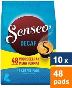 Senseo Decaf Koffiepads - 10 X 48 Stuks