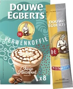 Douwe Egberts Latte Choco Hazelnut Oploskoffie - 5/9 Intensiteit - 5 X 8 Zakjes -Koffie Series Winkel 980x1200 1