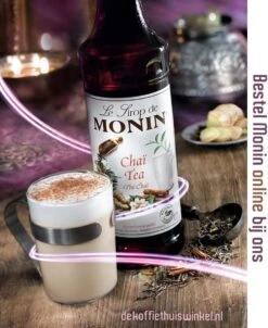 Monin Koffie/Thee Siroop Fles - Chai Tea - 70cl -Koffie Series Winkel 980x1200