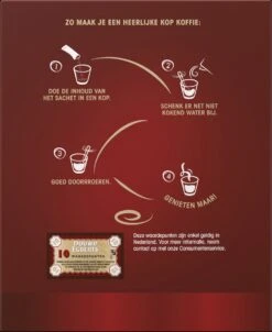 Douwe Egberts Aroma Rood Sticks Oploskoffie - 6 X 25 Zakjes -Koffie Series Winkel 981x1200 2