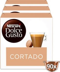 Nescafé Dolce Gusto Cortado Espresso Macchiato Capsules - 90 Koffiecups 10 Nescafé Dolce Gusto Cortado Espresso Macchiato Capsules - 90 Koffiecups -Koffie Series Winkel 995x1200 6